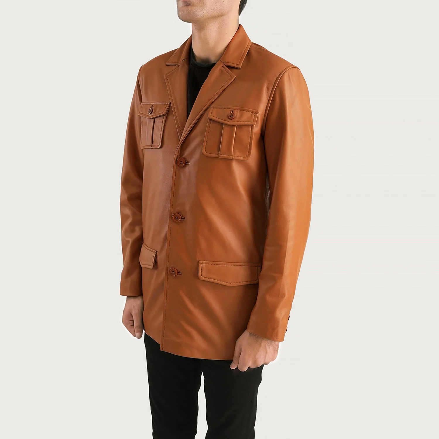 Men_s_Ray_Cutler_Tan_Brown_Leather_Blazer_Side_Pose-3_7872d37c-f9aa-4615-be61-dd57107b6dd7